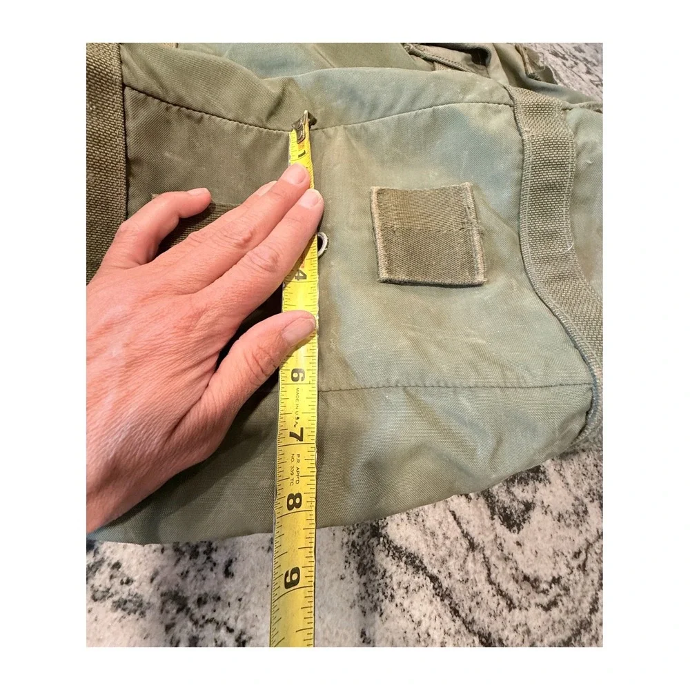 Vintage US Military ALICE Field Pack Olive Drab Green Canvas Tactical Backpack